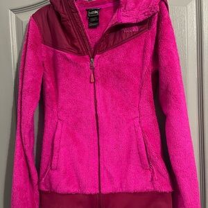 The North Face Vibrant Pink Fleece Jacket
